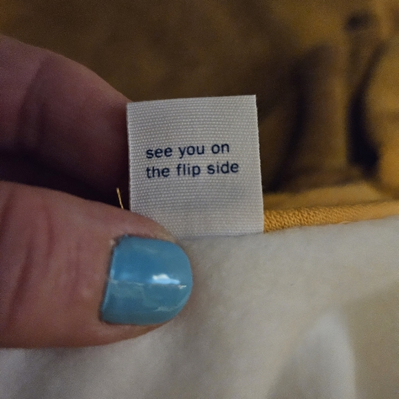 Old Navy size small hoodie yellow& white - Picture 7 of 11